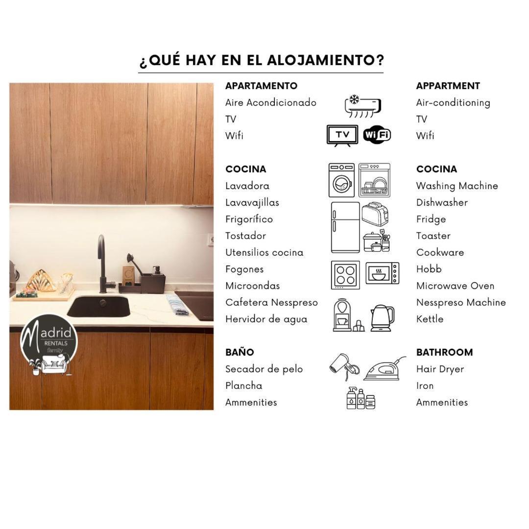 Nuevo Apartamento En Madrid Centro A 2 Calles De Gran Via Esterno foto
