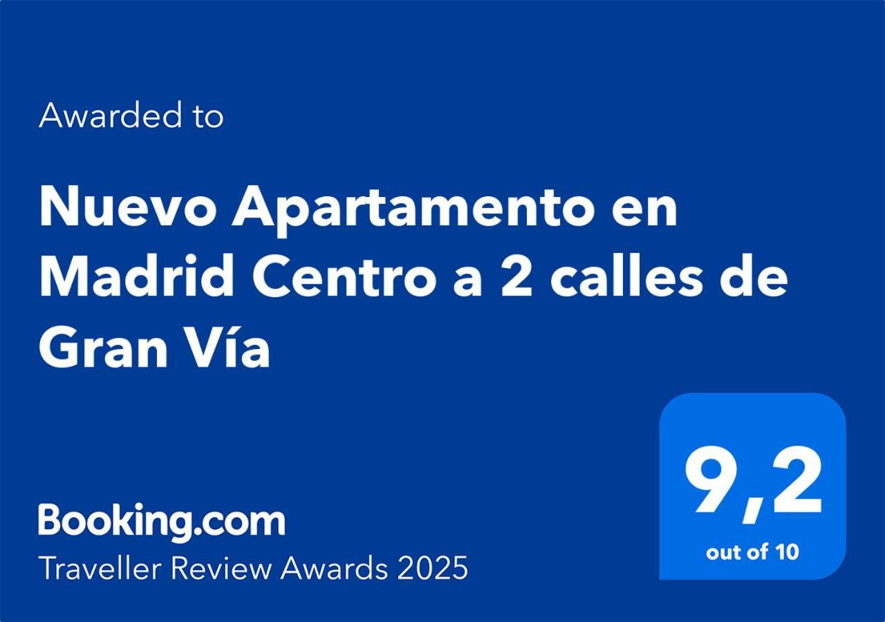 Nuevo Apartamento En Madrid Centro A 2 Calles De Gran Via Esterno foto
